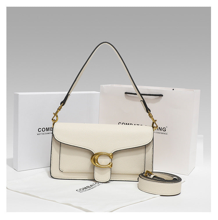 Elegant Grey Crossbody Bag