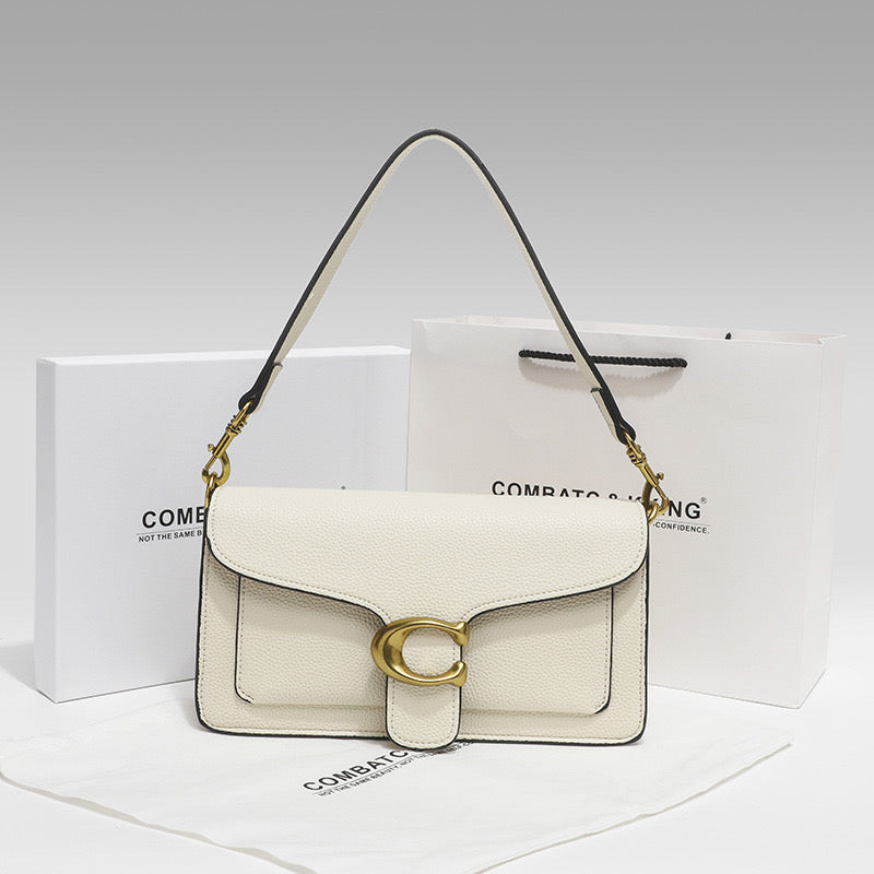 Elegant Grey Crossbody Bag