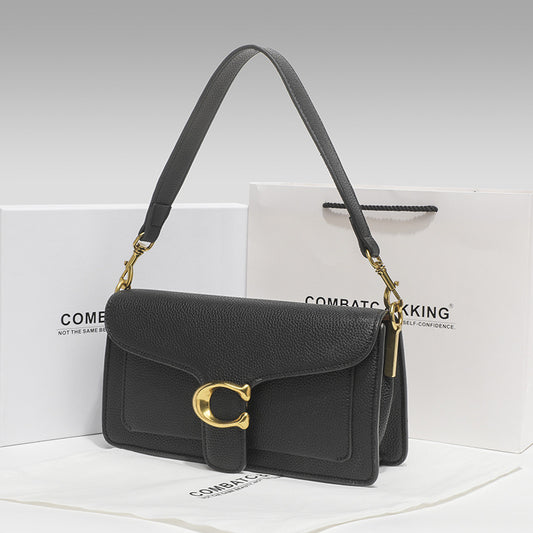 Elegant Grey Crossbody Bag